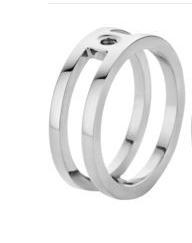 Melano Twisted Zilveren Ring
