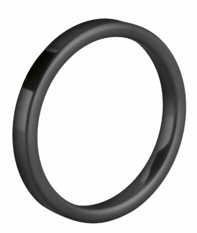 Melano zwarte ring
