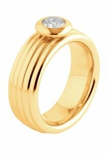 Melano Vivid goudkleurige ring
