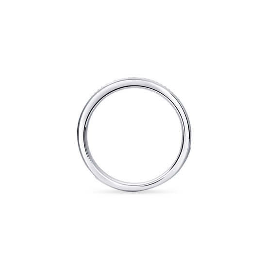 Ring 925 zilver dubbele zetting zirkonia&#039;s model 159