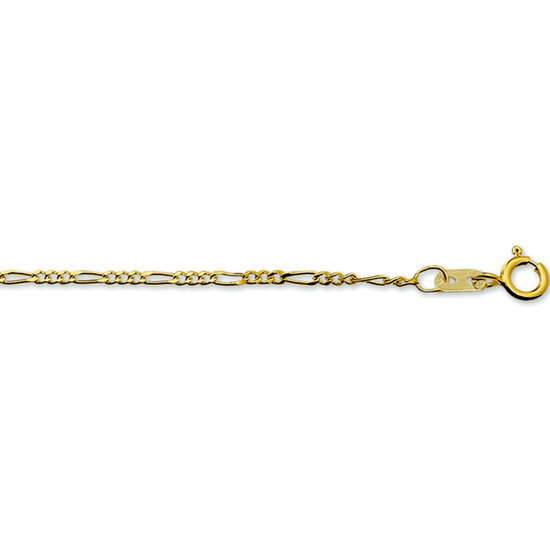 Halsketting 14 karaat goud met hanger voetbalschoen model AT