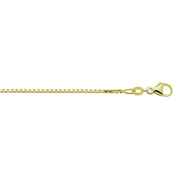 Halsketting 14 karaat gold plated  met hanger levensboom model HZ