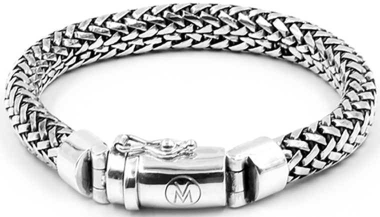 Van Mispelaar 925 zilveren armband model BM | 2 draaglengtes