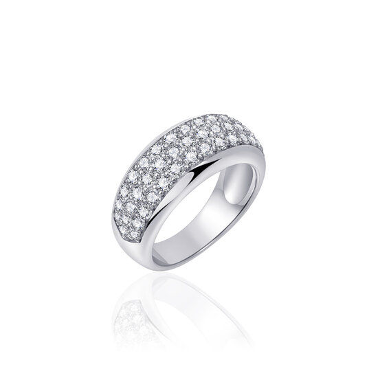 Ring 925 zilver Swarovski &reg; zirkonia model 175