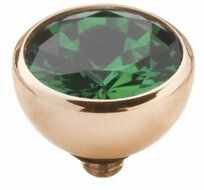 Melano Twisted Emerald steentje