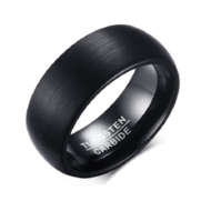 Ring wolfraamcarbide mat zwart model 93