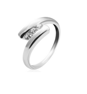 Ring 925 zilver Swarovski &reg; zirkonia model 115